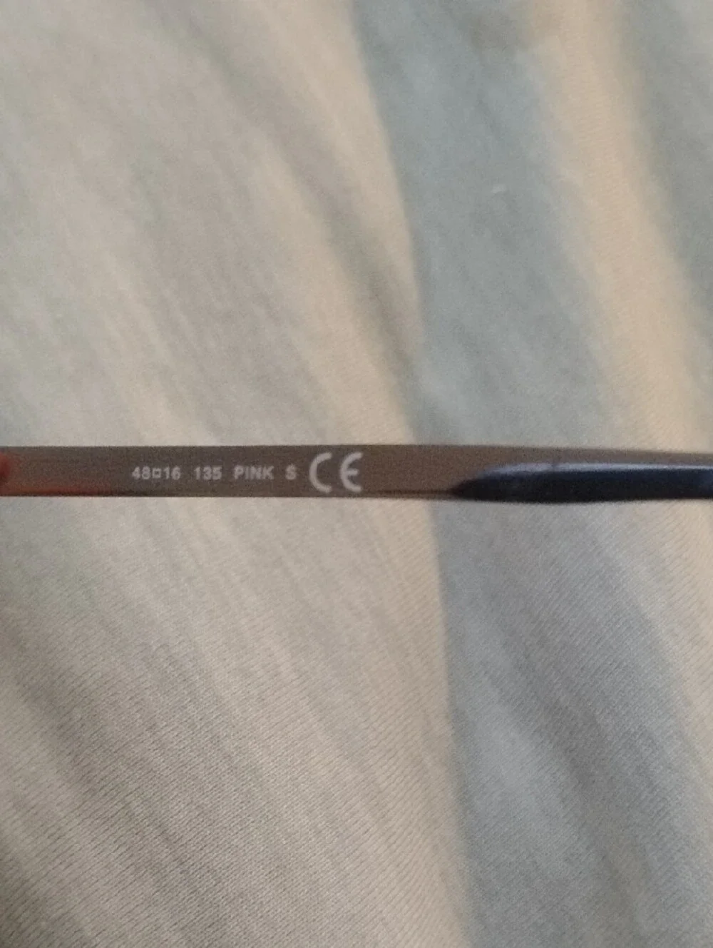 Rimless Reading Glasses with Pink Temple Tips